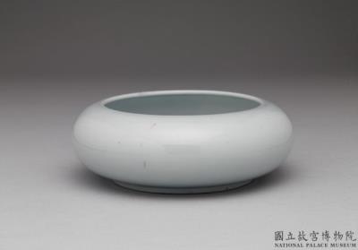 图片[2]-Brush washer with sky blue glaze, Qing dynasty, Kangxi reign (1662-1722)-China Archive